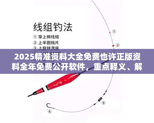 2025精准资料大全免费也许正版资料全年免费公开软件，重点释义、解释与落实,警惕不实的钓鱼钩